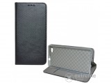 Gigapack álló bőr tok Huawei P8 lite készülékhez, fekete