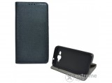 Gigapack álló bőr tok Huawei Y3 (2017) készülékhez, fekete