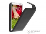 Gigapack álló bőr tok LG G2 mini (D620) készülékhez, fekete