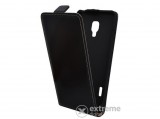Gigapack álló bőr tok LG Optimus L7 II. (P710) készülékhez, fekete