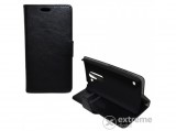 Gigapack álló bőr tok LG Spirit (C70) készülékhez, fekete