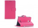 Gigapack álló bőr tok Microsoft Lumia 532 készülékhez, rózsaszín