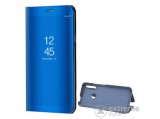 Gigapack álló bőr tok Mirror View Cover oldalra nyíló aktív flip tok Honor 8S készülékhez, világoskék