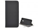 Gigapack álló bőr tok Nokia 3.2 készülékhez, fekete, rombuszmintás