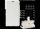 Gigapack álló bőr tok Nokia 6.1 (2018) készülékhez,  fehér