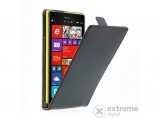 Gigapack álló bőr tok Nokia Lumia 1520 készülékhez, fekete