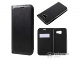 Gigapack álló bőr tok Samsung Galaxy A3 (2017) SM-A320F készülékhez, fekete