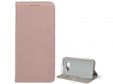 Gigapack álló bőr tok Samsung Galaxy S10e készülékhez, rozéarany