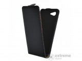 Gigapack álló bőr tok Sony Xperia E3 (D2203) készülékhez, fekete