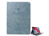 Gigapack álló flip bőr tok Apple Ipad Pro 11 készülékhez, világoskék