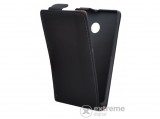 Gigapack álló, műbőr, mágneses FLIP tok Microsoft Lumia 532 készülékekhez, fekete
