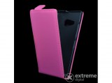 Gigapack álló, műbőr, mágneses FLIP tok Nokia Lumia 730 készülékekhez, pink