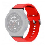 Gigapack Amazfit Active Edge pótszíj (egyedi méret, szilikon) piros