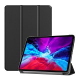 Gigapack Apple IPAD Pro 12.9 (2018) tok álló (aktív Flip, oldalra nyíló, TRIFOLD asztali tartó funkció) fekete