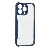 Gigapack Apple iPhone 16 Pro Max szilikon telefonvédő (ütésállóság, légpárnás sarok, akril hátlap, kameravédő) sötétkék