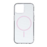 Gigapack Apple iPhone 16 Pro szilikon telefonvédő (ultravékony, műanyag hátlap, magsafe, légpárnás sarok) rózsaszín