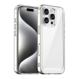 Gigapack Apple iPhone 16 Pro szilikon telefonvédő (ütésállóság, átlátszó hátlap) átlátszó