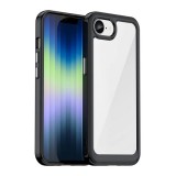 Gigapack Apple iPhone 16e szilikon telefonvédő (ütésállóság, átlátszó hátlap) fekete