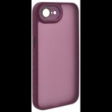 Gigapack Apple iPhone 16e szilikon tok akril hátlappal lila (GP-167716) (GP-167716)
