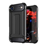 Gigapack Apple iPhone Air defender szilikon telefonvédő (ütésállóság, légpárnás sarok, fémhatás) fekete