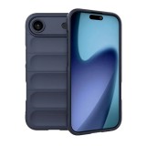 Gigapack Apple iPhone Air szilikon telefonvédő (ütésállóság, kameravédő, 3d) sötétkék
