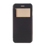 Gigapack Apple iPhone SE (2022) tok álló (Flip, oldalra nyíló, S-View Cover) fekete