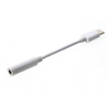Gigapack Audió adapter kábel (3.5mm jack aljzat - Type-C) FEHÉR