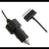 Gigapack Autós töltő (5V / 2100 mA + P30 pin beépített kábel) FEKETE (5996457249800) - Autós Töltők