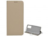 Gigapack bőr hatású álló flip tok Huawei P40 készülékhez, arany
