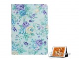 Gigapack bőr hatású, flip álló tok  Apple IPAD mini 5 (2019) készülékhez, világoskék