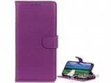 Gigapack bőr hatású, flip álló tok  Apple iPhone 13 Pro készülékhez, lila