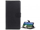 Gigapack bőr hatású, flip álló tok  Honor 50 készülékhez, fekete