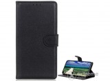 Gigapack bőr hatású, flip álló tok  Nokia G10 készülékhez, fekete