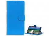 Gigapack bőr hatású, flip álló tok  Nokia G10 készülékhez, világoskék