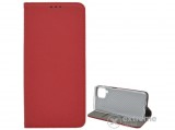 Gigapack bőr hatású, flip álló tok  Samsung Galaxy A22 4G (SM-A225) készülékhez, piros