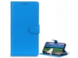 Gigapack bőr hatású, flip álló tok  Sony Xperia 5 III (XQBQ62) készülékhez, világoskék