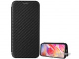 Gigapack bőr hatású, flip álló tok  Xiaomi Redmi Note 10 5G (Poco M3 Pro 5G) készülékhez, fekete