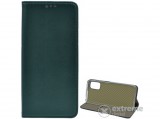 Gigapack bőr hatású, flip álló tok  Xiaomi Redmi Note 10 5G (Poco M3 Pro 5G) készülékhez, sötétzöld