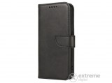 Gigapack bőr hatású, flip álló tok  Xiaomi Redmi Note 9T 5G készülékhez, fekete