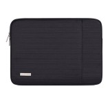 Gigapack CANVASARTISAN LAPTOP tok (univerzális, 14" méret, 373x265x24mm, cseppálló, plüss belső, prémium) FEKETE