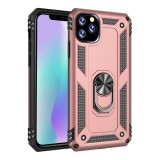 Gigapack Defender Apple iPhone 11Pro Max műanyag (közepesen ütésálló, telefontartó gyűrű, beépített fémlemez, rozéarany)