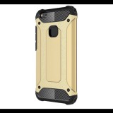 Gigapack Defender műanyag telefonvédő (közepesen ütésálló, légpárnás sarok, szilikon belső, fémhatás) ARANY [Huawei P10 Lite] (5996457695270) - Telefontok