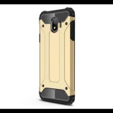 Gigapack Defender műanyag telefonvédő (közepesen ütésálló, légpárnás sarok, szilikon belső, fémhatás) ARANY [Samsung Galaxy J4 (2018) SM-J400F] (5996457780006) - Telefontok