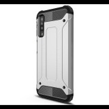 Gigapack Defender műanyag telefonvédő (közepesen ütésálló, légpárnás sarok, szilikon belső, fémhatás) EZÜST [Samsung Galaxy A7 (2018) SM-A750F] (5996457823284) - Telefontok