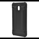 Gigapack Defender műanyag telefonvédő (közepesen ütésálló, légpárnás sarok, szilikon belső, fémhatás) FEKETE [Xiaomi Redmi 8A] (5996457917280)