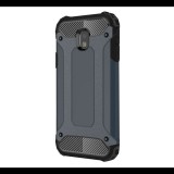 Gigapack Defender műanyag telefonvédő (közepesen ütésálló, légpárnás sarok, szilikon belső, fémhatás) SÖTÉTKÉK [Samsung Galaxy J3 (2017) SM-J330 EU] (5996457709908) - Telefontok