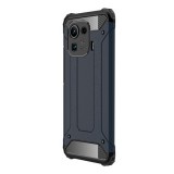 Gigapack Defender műanyag telefonvédő (közepesen ütésálló, légpárnás sarok, Xiaomi Mi 11 Pro 5G szilikon belső, fémhatás) kék