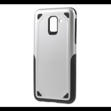 Gigapack Defender műanyag telefonvédő (közepesen ütésálló, szilikon belső, ultravékony) EZÜST [Samsung Galaxy J6 (2018) SM-J600F] (5996457791125) - Telefontok