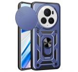 Gigapack Defender műanyag telefonvédő (ütésállóság, szilikon belső, tartógyűrű, kameravédő) SÖTÉTKÉK Honor Magic6 Pro 5G