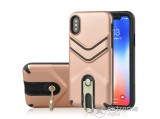 Gigapack Defender műanyag tok Apple iPhone XR (6,1") készülékhez, rozéarany